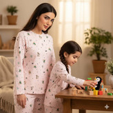 ست تیشرت و شلوار بچگانه کارتنی سایزبندی از ۴سال الی ۱۴سال